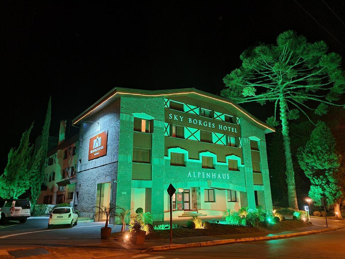 Sky Borges Hotel Alpenhaus - Gramado Extérieur photo