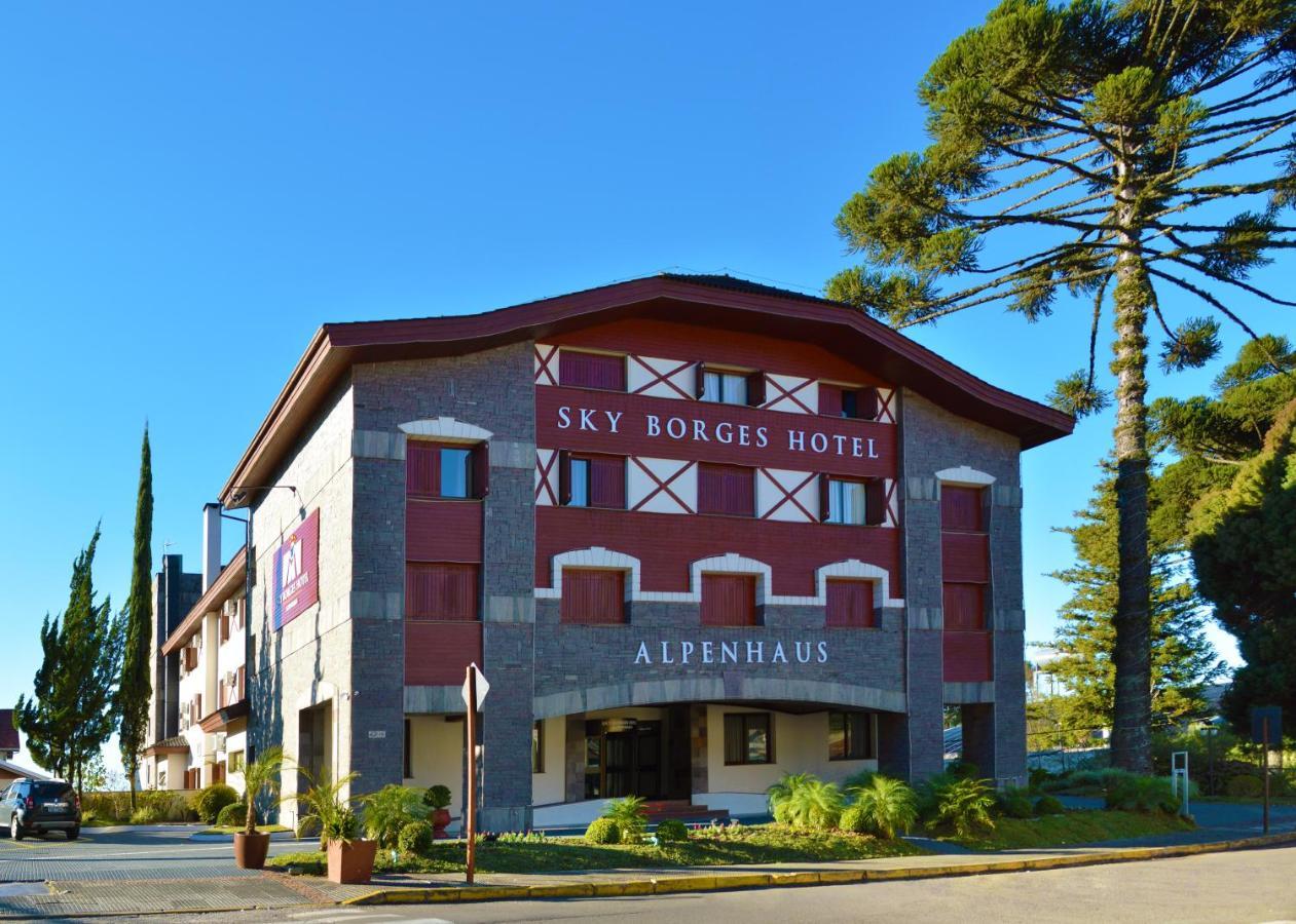 Sky Borges Hotel Alpenhaus - Gramado Extérieur photo