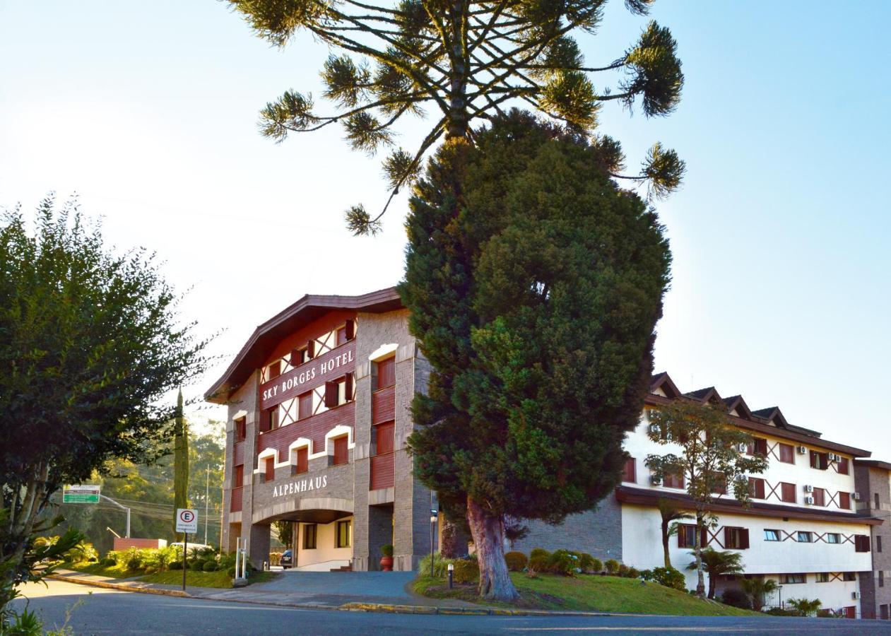Sky Borges Hotel Alpenhaus - Gramado Extérieur photo